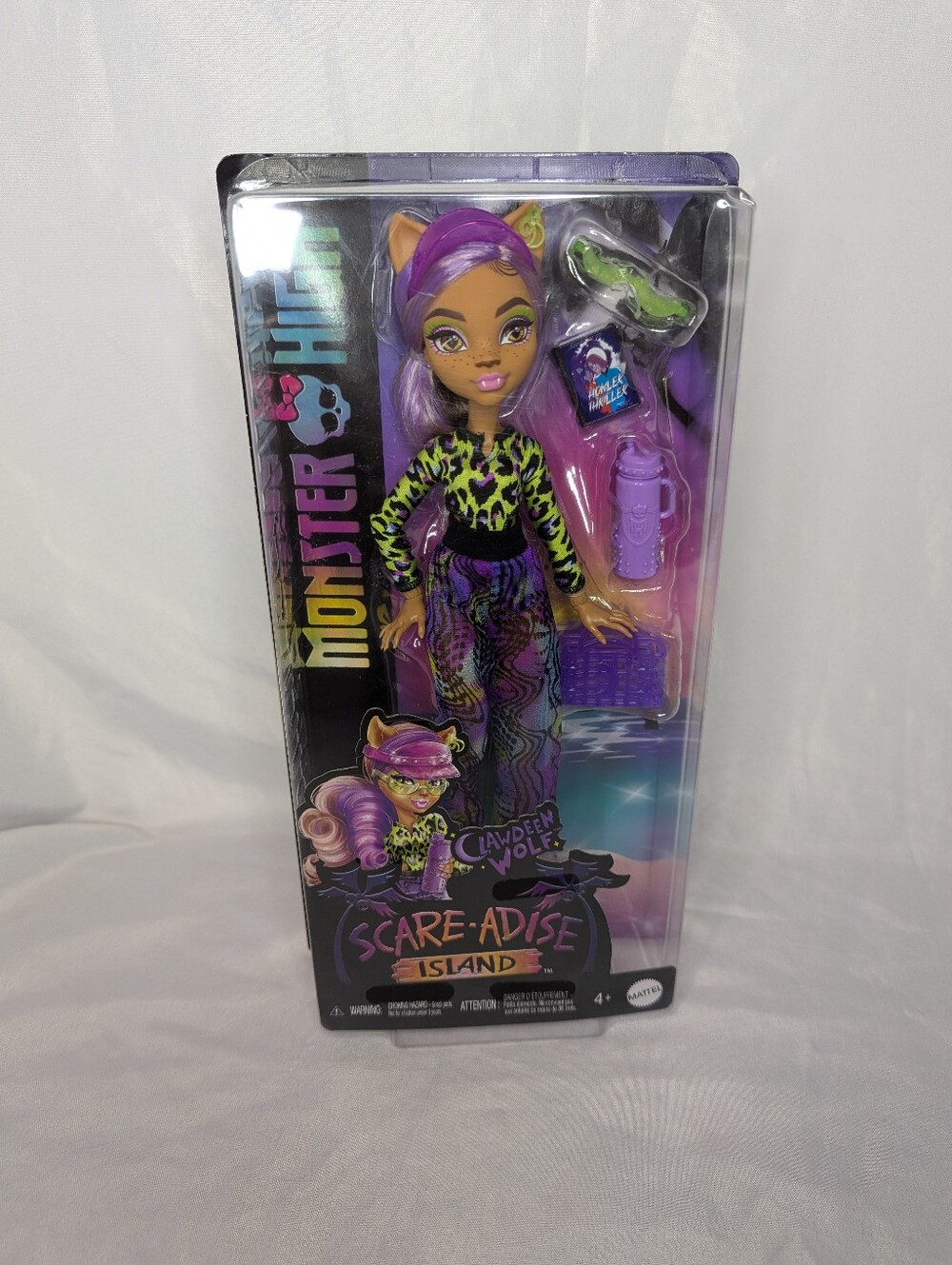 Monster High Scare-adise Island Clawdeen Wolf Doll